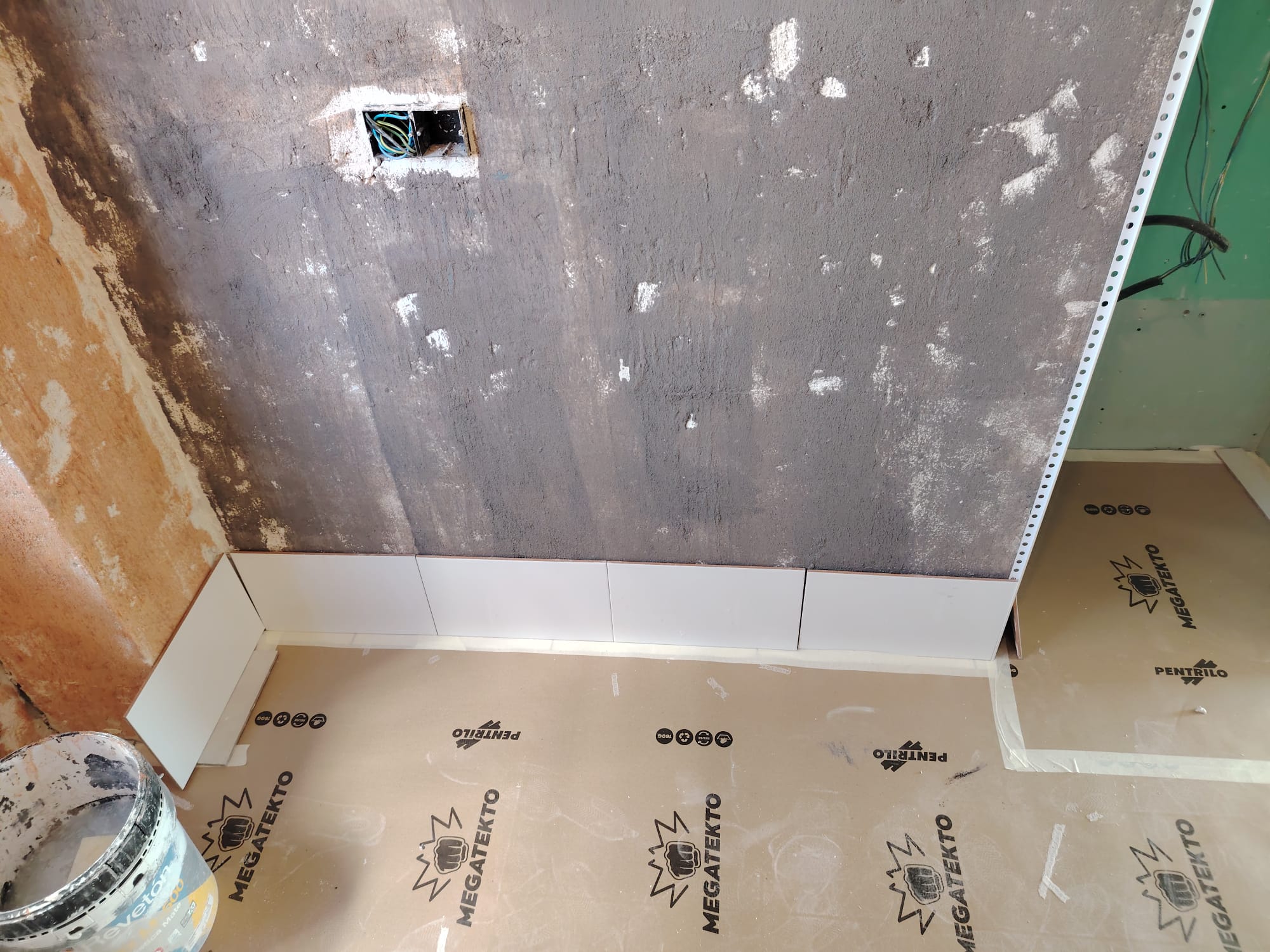Reforma de jardín y piscina gunitada en chalet de Guadalajara